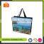 laminated superior quality 120 g nonwoven bag PP handle advertising bag