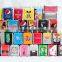 Promotion usage square napkin holder with LOGO printing metal red napkin holder