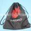 Provided free samples kids drawstring backpacks wholesal promotional packing bags printed logo