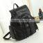 2016 New design custom washing bag women backpacks leather for sale
