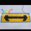 1200*400mm aluminum traffic arrow signal truck mounted led sign board price