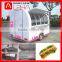 Bakery food cart trailer for sale/mobile fryer food cart/snack trailer