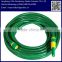 dark green yellow orange home PVC garden water hose reel