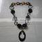 Mysterious item horn necklace Vietnam with nicely color