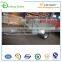 7x4 hot dip galvanized strong box trailer with cage
