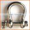 Factory Price Customized Galvanized Bolt Type d Shackle