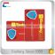 PVC E-field Contactless Smart Cards CMYK Printing RFID Blocking Card