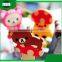 office stationery personalized rubber meta cartoon animal paper clip holder