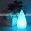 multi color led decorative table lamp Small water drop table lamp cheap table lamp