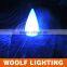 Remote Control Waterdrop Shape Decorative LED Table Light