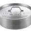 Family Restaurant Hotell Usage Shot Body Stainless Steel Sauce Pan with Lid