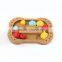 Interactive Wooden Dog Toys Food Feeder Education