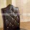 Modern Appearance Stitching PU Back Dining Chair