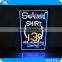 Electronic color changing LED magic advertising writing board / display board / message board