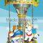 2015 NEW DESIGN OCEAN THEME 3 SEATS MINI CAROUSEL FOR SALE