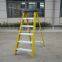Ladder with tool box
