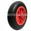 pu wheel 3.50-8 with plastic or metal rim