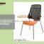 Upholstered Metal Leg Black Dining Room Furniture Dining Stool Leather Chair