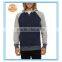 Men's Long Raglan Sleeves Two Colors Contrast Colors French Terry Crew Hoodie