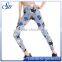 KX023 Women's Novelty Leggings with Milky Silk 92%polyester 2017