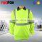 dog plain t-shirts colored reflective safety t-shirt for worker roadwear high visibility safety t-shirt