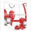 Paper carrier bag with new year designs printed glossy finish