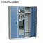 steel school furniture changing room used student clothes storage 3 door locker for sale