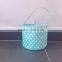 Monogrammed Polka dot Easter bucket