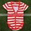 2015 New Bubble Stripe Romper Baby Boys Romper Cotton Baby Romper 1.Size: 4-6M, 7-9M,10-12M,