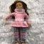 America doll set only girls aztec hot pink lattice boutique clothes doll set without accessories