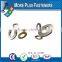 Taiwan Stainless Steel 18-8 Copper Brass Aluminum Brass Double Spring Washer Conical Lock Washer Standard Spring Washer