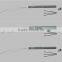 wig pulling needle threader, micro rings hair extension loop pulling needle
