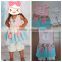 long red and blue 4th of July boutique maxi dresses for girls of 6 years old