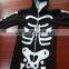 Skeleton printing onesie jumpsuits
