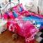 2015 HOT Sale Movie Frozen Set of 4pcs 100% cotton bedding set ,printed bedding set for kind beds