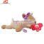 Pink Baby Toy Pacifier Teether Holder with Soft Plush Animal Deer