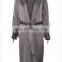 top quality women silk satin trench coat fashion design wholesale
