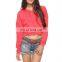 CHEFON Crop Hooded Women Pullover 2016 CFH057
