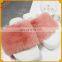 Cute Color Rabbit Fur Heighten Outdoor Beach Slipper Flip Flop