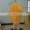 custom fruit mascot for advertising