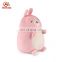 SA8000 factory wholesale plush animal soft fat cute pink rabbit toy