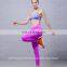 Yihao hot selling women cotton/spandex yoga pants cheap wholesale fitness legging tights yoga pants