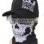 white mens camo skull face seamless mask bandanas headband for sale