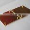 Professional custom gold metal tag for handbag flight jacket
