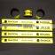 EN13356 High Quality custom Reflective snap bracelet