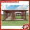 outdoor park garden wood look style aluminum metal gazebo pavilion pagoda gloriette inn shelter