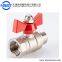 1'' Water Brass Ball Valve With Female Thread And Male Thread