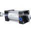 Double shaft double acting pneumatic piston cylinder / adjustable stroke pneumatic cylinder