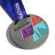 Zinc alloy activity competition medal custom creative paint games metal medal marathon medal custom