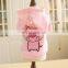Cute cat Dog Clothes pink piggy embroider Pet Hoodies puppy apparel with ear